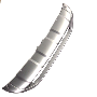View Protecting plate (Silver (426)). Bumper bar, front bumper Full-Sized Product Image 1 of 6